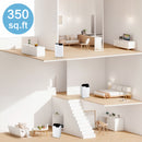 Restreal 12,000 BTU Portable Air Conditioner with Built-in Cool, Dehumidifier&Fan Modes up to 550 Sq.Ft. with Remote Control, White