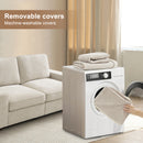 Restreal Modular Sectional Sofa with Storage Layer for Living Room, Modern Couch with Side Pocket Washable Removable Cushion Cover, Easy to Install, Beige Linen Fabric