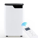 Restreal 12,000 BTU Portable Air Conditioner with Built-in Cool, Dehumidifier&Fan Modes up to 550 Sq.Ft. with Remote Control, White