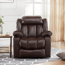 Restreal Large Lift Recliner Chair for Elderly with Massage and Heating, Microfiber Leather