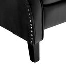 Restreal Leather Wingback Recliner Chair